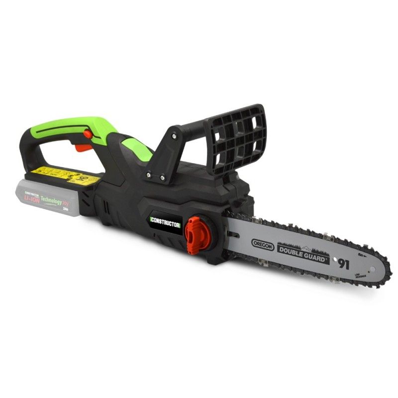 Trone§onneuse sans fil 20 V (sans batterie) - Guide 250mm - Guide et chae®ne Oregon - Constructor