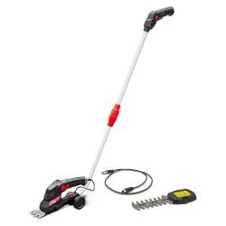 Cisaille - taille haies 3.6V lithium + manche - Batterie et cable de chargement fournis - Elem Garden