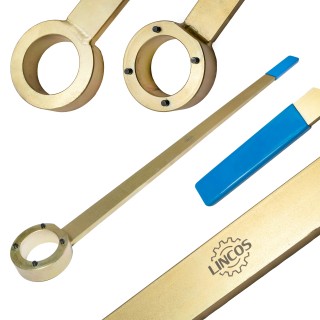 Outil de blocage de poulie de vilebrequin pour moteurs VAG (1.8, 2.0 TFSi/Tsi)