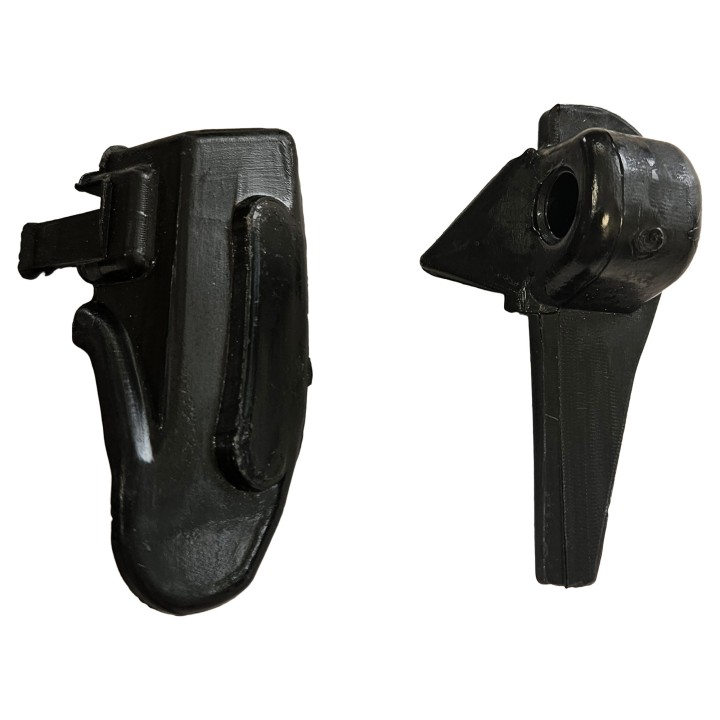 Protection en plastique pour la tête de montage