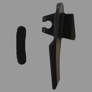 insert de tête de montage en plastique