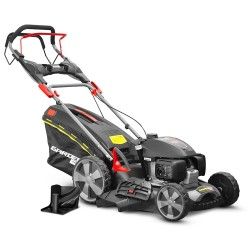 Tondeuse thermique tractee 167CC avec moteur Honda, mulching et ejection laterale - Gardeo Pro