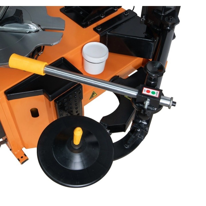 Démonte-pneus colonne inclinable avec bras auxiliaire 380V 26"