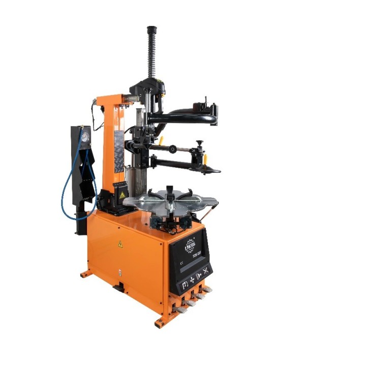 Démonte-pneus colonne inclinable avec bras auxiliaire 380V 26"