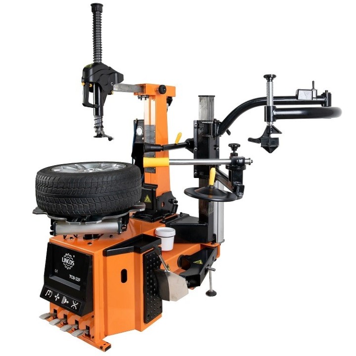 Démonte-pneus colonne inclinable avec bras auxiliaire 380V 26"