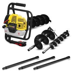 Tarie¨re thermique 52CC + 3 me¨ches et 3 extensions