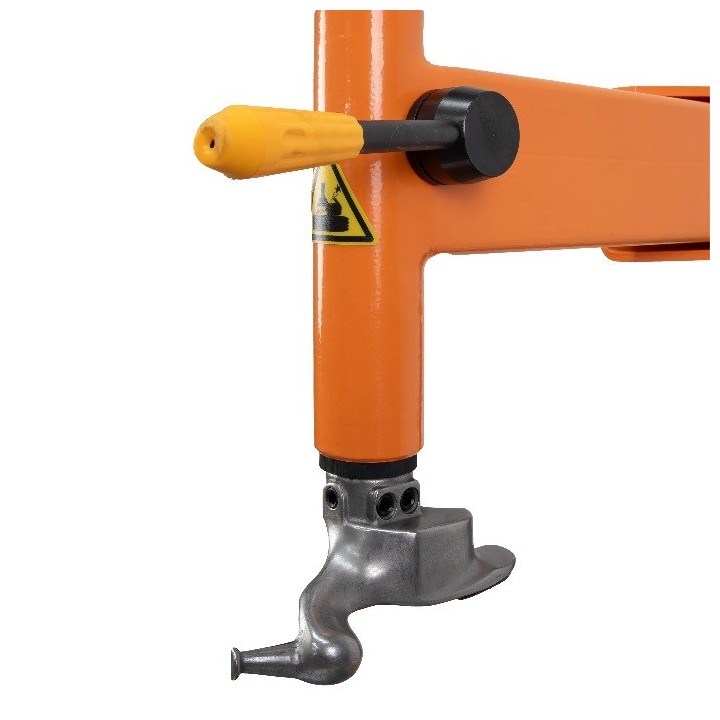 Démonte-pneus 26 pouces, bras pivotant latéral verrouillable manuellement, 230 V