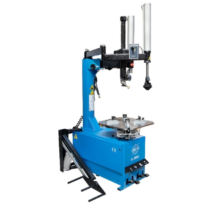 Démonte-pneus 26 pouces, avec élévateur de roue intégré et bras auxiliaires droit et gauche