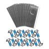 Jeu de 15 lames + vis pour robot tondeuse Lawnmaster