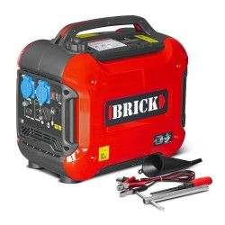 Groupe electrogene inverter silencieux max 1880W - 2 prises - Brick