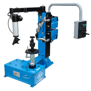 Démonte-pneus 26 pouces, avec élévateur de roue intégré et bras auxiliaires droit et gauche