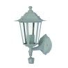 Applique montante E27 60W detecteur - Blanc
