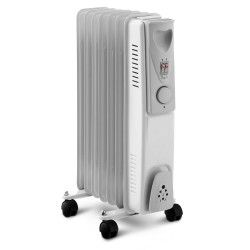 Radiateur bain d'huile 1500W 7 elements - Warm Tech