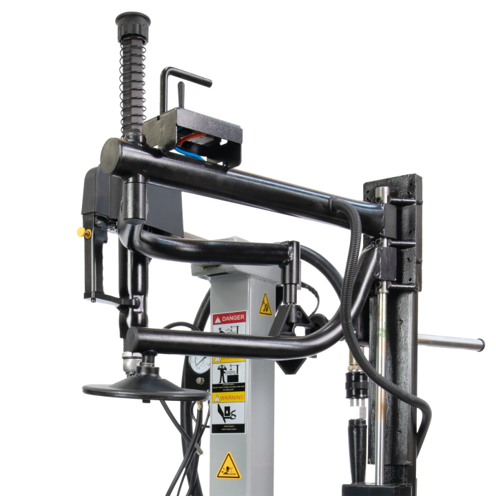 Démonte-pneus automatique avec bras auxiliaire, plage de serrage 24"