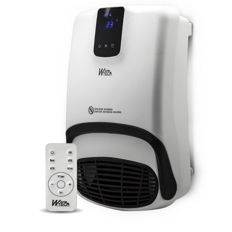 Radiateur soufflant mural seche serviettes 2000W -