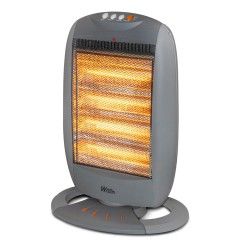 Chauffage halogene oscillant 1600W - 3 positions, Oscillant - Warmtech