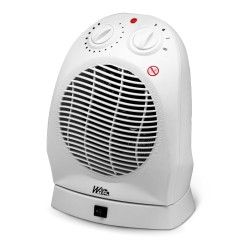 Radiateur soufflant 2000W oscillant avec thermostat - Warm Tech