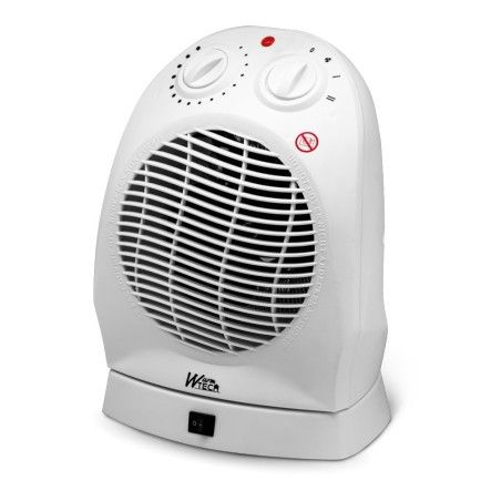 Radiateur soufflant 2000W oscillant avec thermostat - Warm Tech