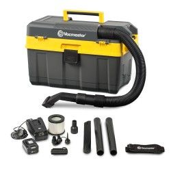 Aspirateur eau et poussieres rechargeable 20V avec fonction soufflerie - Vacmaster Professional