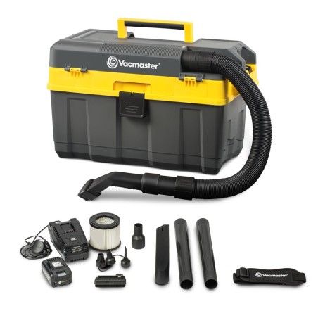 Aspirateur eau et poussieres rechargeable 20V avec fonction soufflerie - Vacmaster Professional