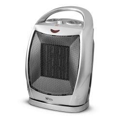 Radiateur ceramique oscillant 1500W avec thermostat - Warm Tech