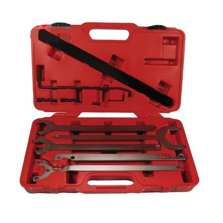 outils pour blocage pompe a eau et ventilateur, BMW & FORD