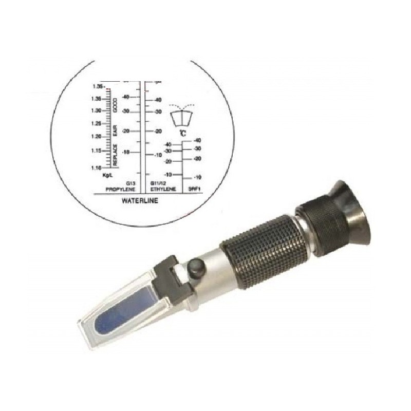 Testeurs Réfractomètre antigel du liquide de refroidissement