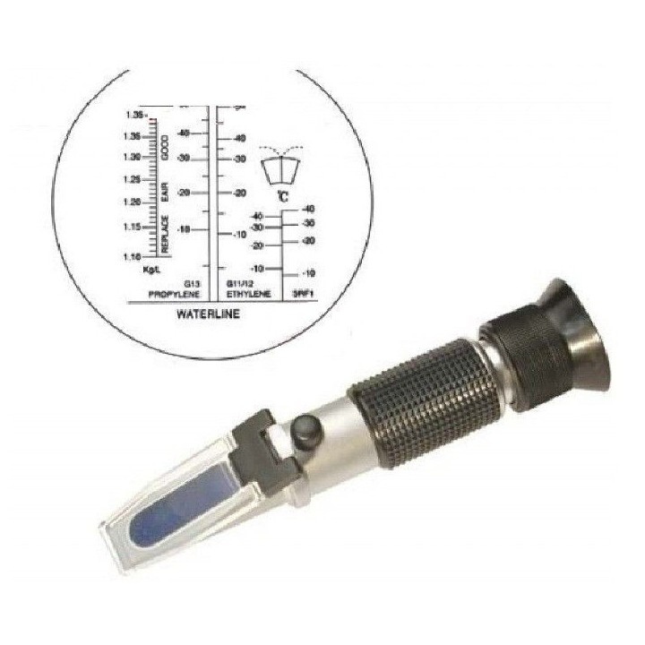 Testeurs Réfractomètre antigel du liquide de refroidissement