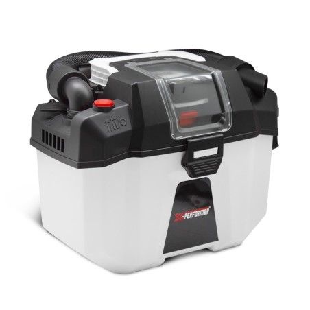 Aspirateur eau et poussieres rechargeable 20V livre sans batterie - X Performer