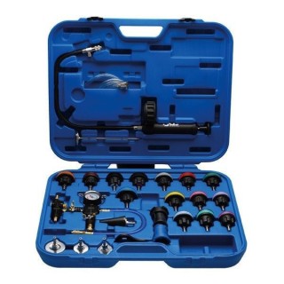 testeur de pression/dépression radiateur, 24 pièces 