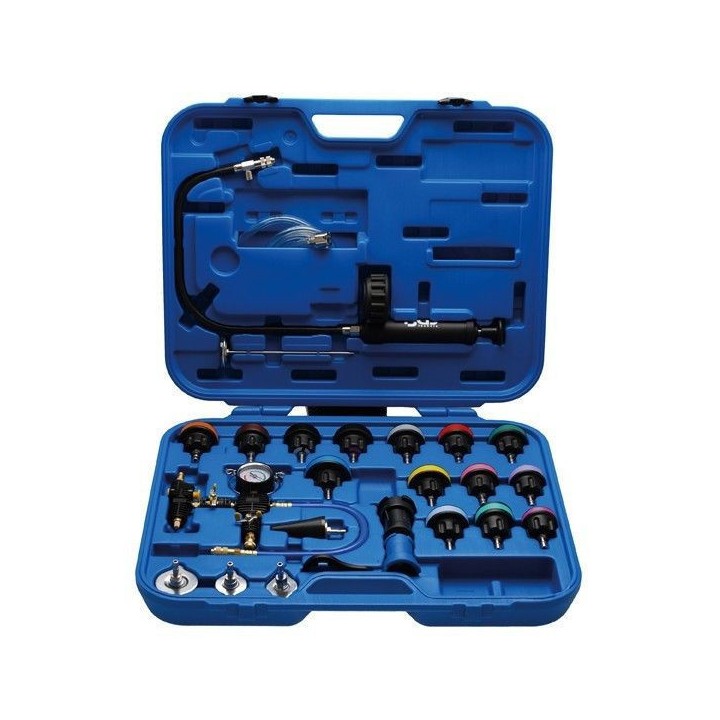 testeur de pression/dépression radiateur, 24 pièces 