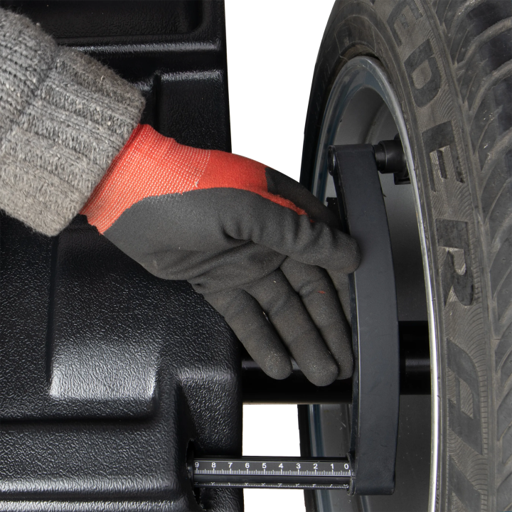 Équilibreuse de roues automatique avec affichage LED, 24 pouces