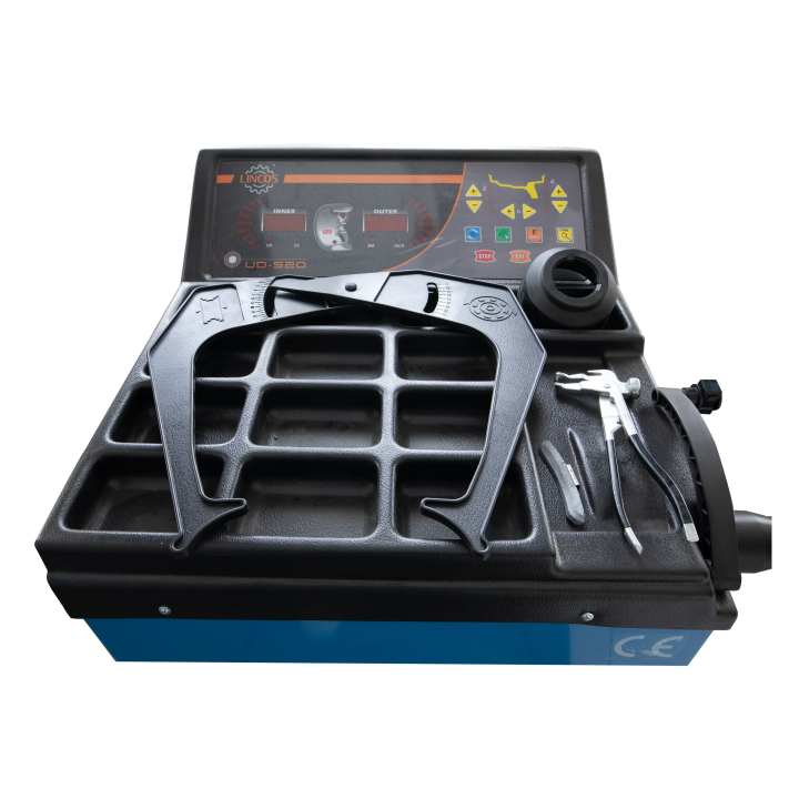 Équilibreuse de roues automatique avec affichage LED, 24 pouces