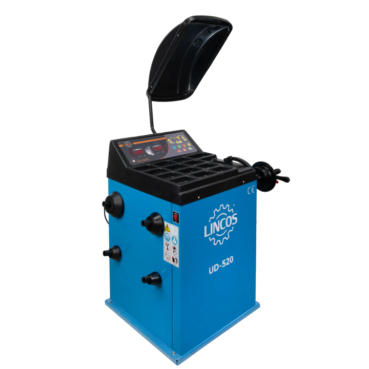 Équilibreuse de roues automatique avec affichage LED, 24 pouces