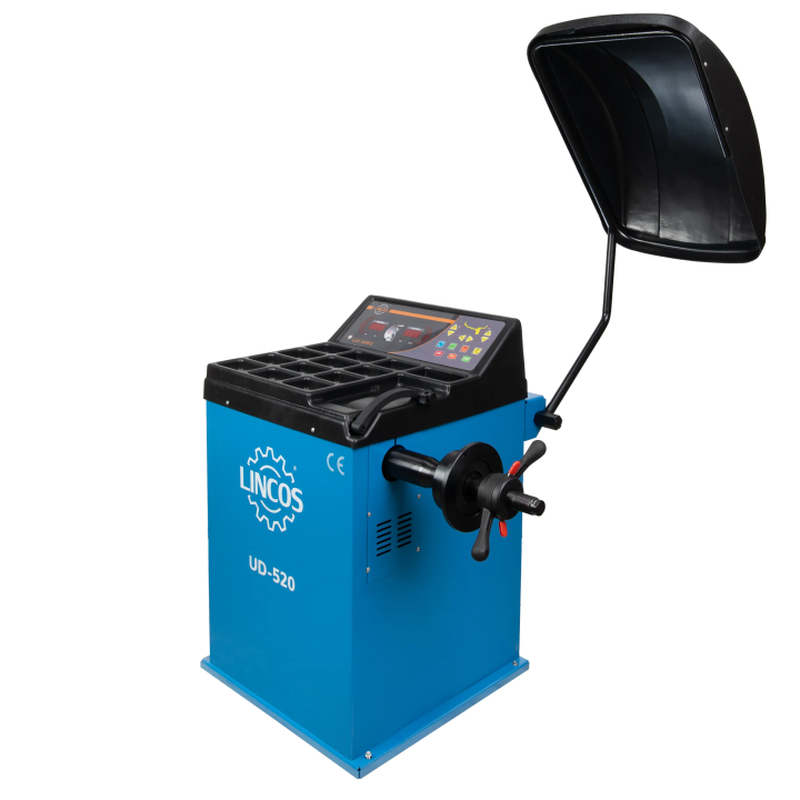 Équilibreuse de roues automatique avec affichage LED, 24 pouces