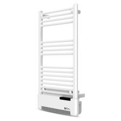 Radiateur seche serviettes avec fluide 500W + soufflerie 1000W - Warmtech