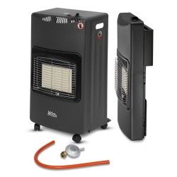 Chauffage gaz infrarouge 4.2 KW pliable avec tuyau et detendeur compatible pour la vente en France - Warm Tech