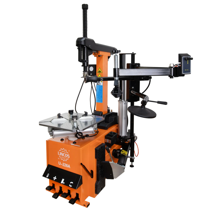 Démonte-pneus automatique avec bras auxiliaire 12"-24"