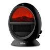Chauffage soufflant oscillant 2000W - ambiance feu de bois.