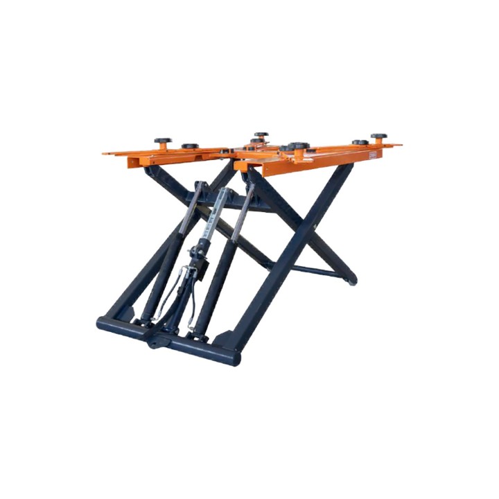 Nacelle élévatrice à ciseaux portable, 2,7 t, 230 V