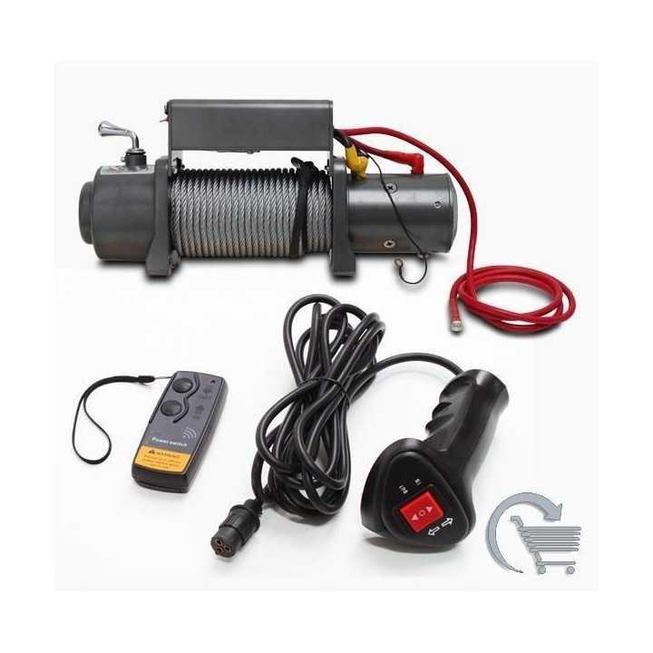 Treuil electrique 10000 LB 12 V avec telecomande