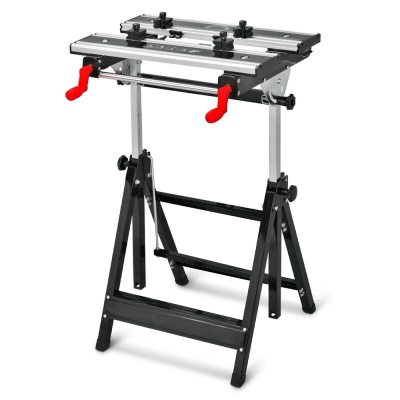 Etabli telescopique metallique 60 x 58 x 77cm - Charge max 100kg - Brick