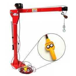 Grue, Hayon, avec treuil 300 kg 12 V flèche extensible