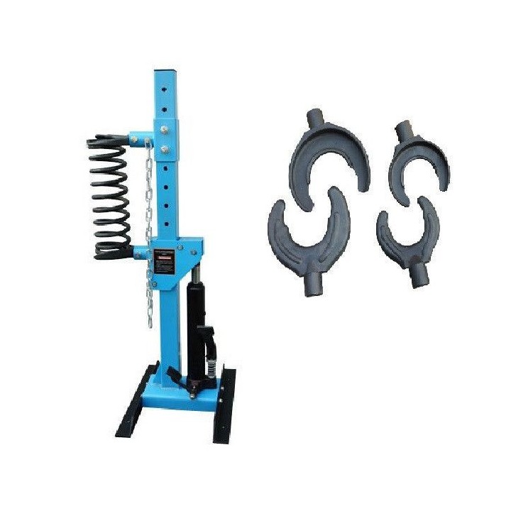 Compresseur de ressorts d'amortisseurs hydraulique