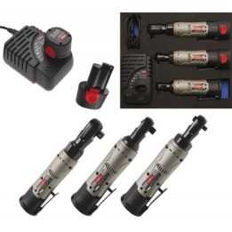 Cle a cliquet electrique a batterie (1/4 , 3/8 ,1/2) 5 pces