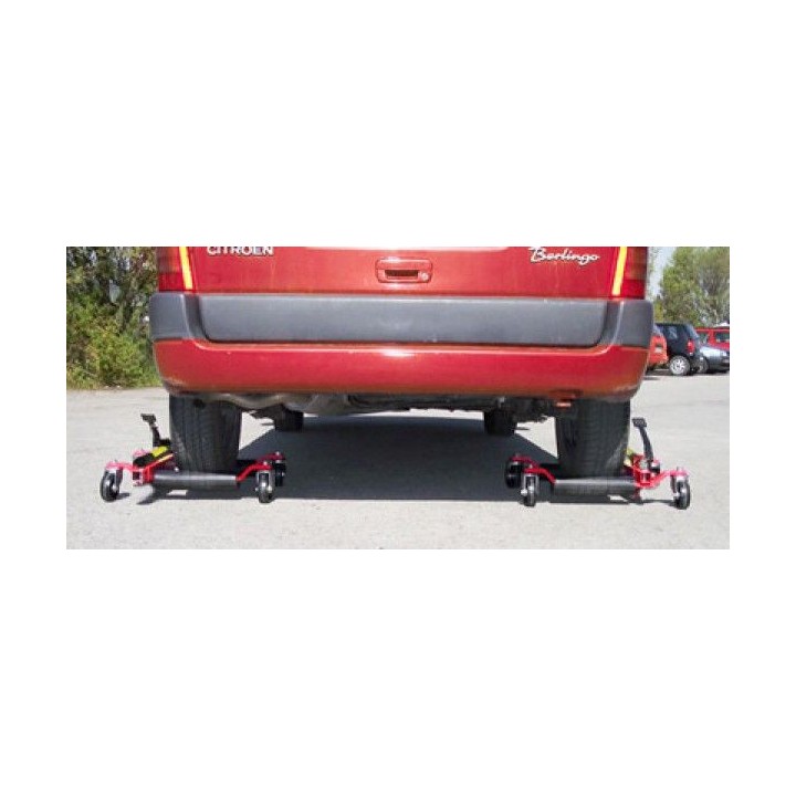 Paire Chariot Cric de déplacement hydrauliques pour véhicules