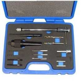 Coffret extracteur bougie de prechauffage et réparation de filetage- 10016
