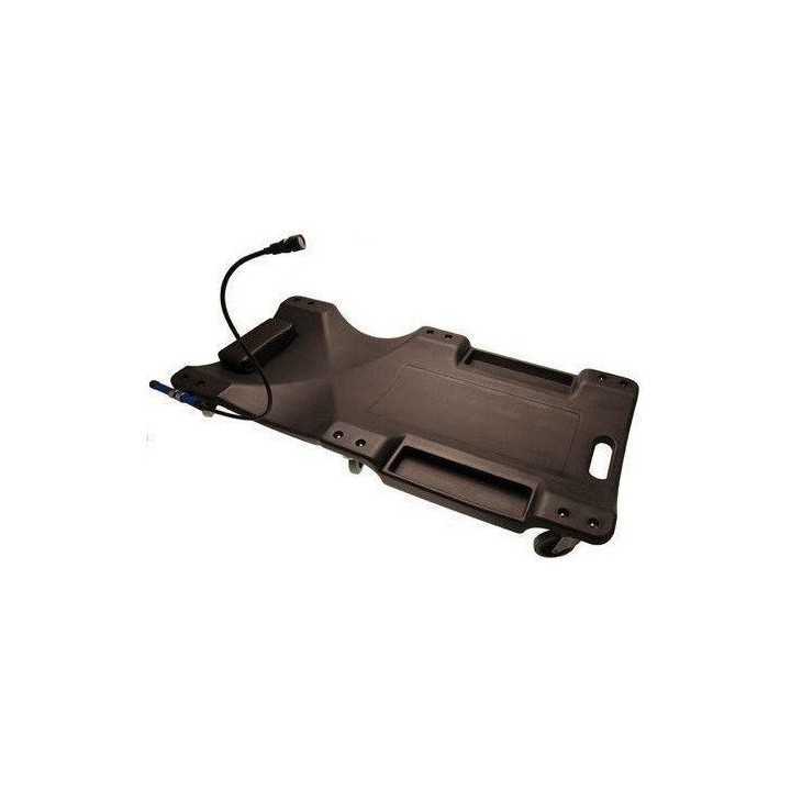 Chariot de visite pour mecanicien avec lampe -31039