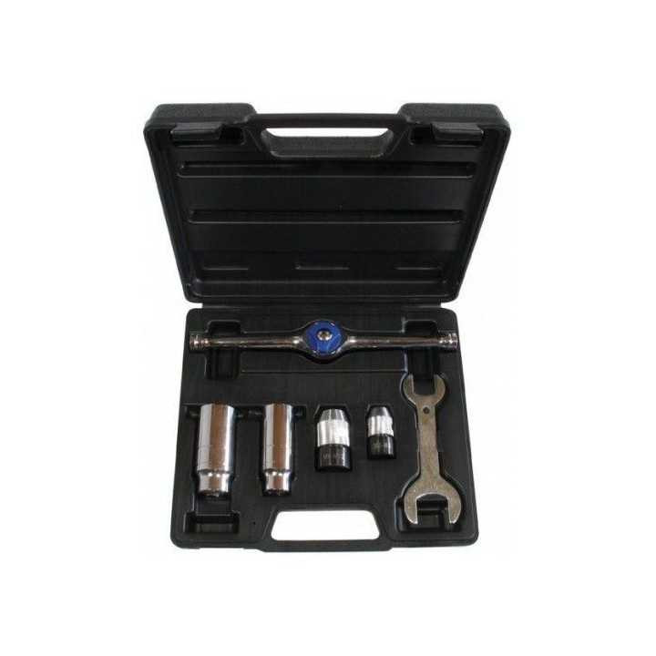 Coffret cliquet a tarauds Filieres 6 pieces