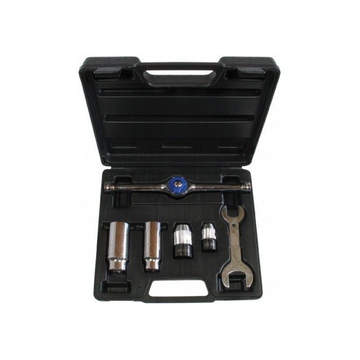 Coffret cliquet a tarauds Filieres 6 pieces